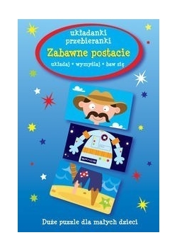 Zabawne postacie Układanki-przebieranki