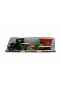 Traktor z maszyną rolniczą 53 cm.