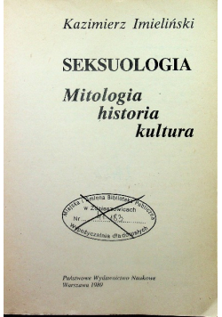Seksuologia Mitologia historia kultura