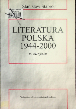 Literatura polska 1944 - 2000