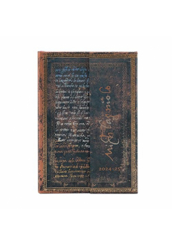 Kalendarz Paperblanks 2024/2025 Michelangelo, Handwriting Mini Tygodniowy