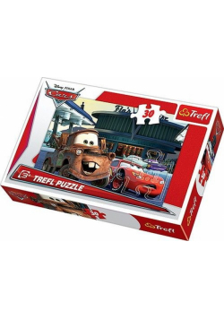 Puzzle 30 Auta Na stacji benzynowej