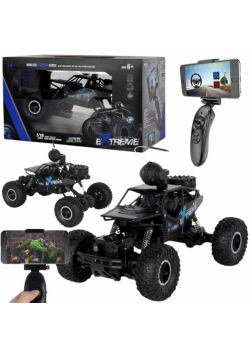 Auto terenowe R/C z kamerą HD 1:16