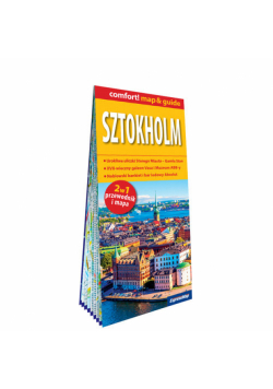 Sztokholm laminowany map&guide 2w1: przewodnik i mapa