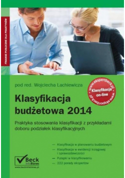 Klasyfikacja budżetowa 2014