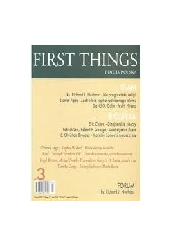 First things edycja polska, nr 3