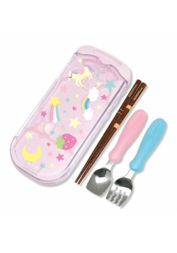 Sztućce z pałeczkami w etui