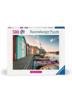 Puzzle 500 Przystań dla Łodzi w Smgen