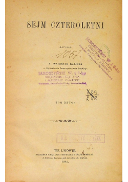 Sejm czteroletni 1881 r.