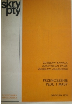 Przenoszenie pędu i masy