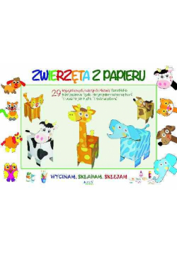 Wycinam składam sklejam Zwierzęta z papieru