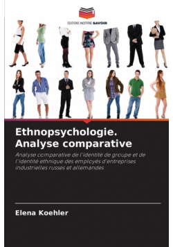 Ethnopsychologie. Analyse comparative