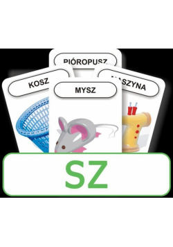 Karty Logopedyczny Piotruś - SZ