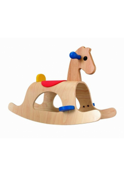 Drewniany konik na biegunach Palomino
