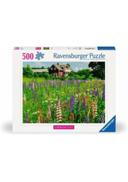 Puzzle 500 Łąka w Szwecji