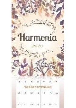 Kalendarz 2025 notatnikowy Harmonia