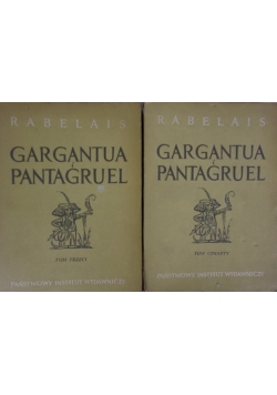 Gargantua i pantagruel, zestaw 2 książek