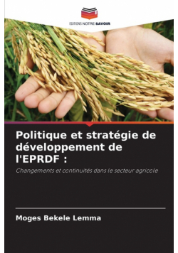Politique et stratégie de développement de l'EPRDF