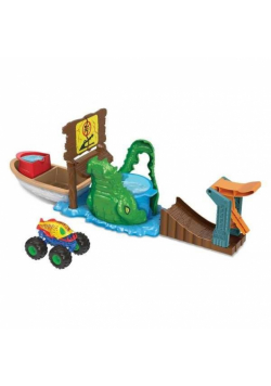 Hot Wheels Monster Trucks Krokodyl Potężne szczęki