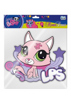 Dekoracja ścienna Lisek Littlest Pet Shop