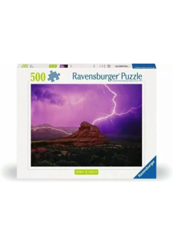 Puzzle 500 Różowa burza
