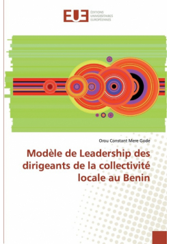 Modèle de Leadership des dirigeants de la collectivité locale au Benin