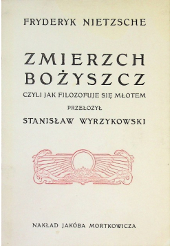 Zmierzch Bożyszcz