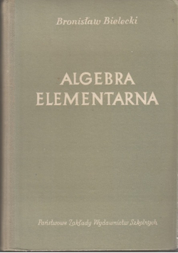 Algebra elementarna