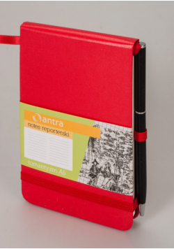 Notes A6 Romantyzm w linie czerwony