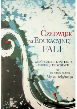 Człowiek na edukacyjnej fali