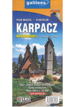 Karpacz Krummhubel mapa 1:7 500