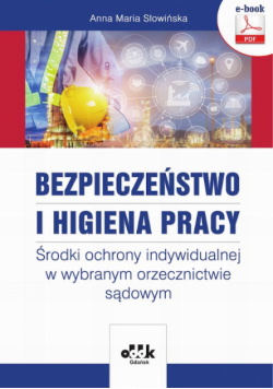 Bezpieczeństwo i higiena pracy. Środki ochrony indywidualnej w wybranym orzecznictwie sądowym (e-book)