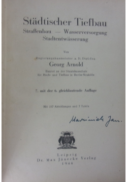 Stadtischer Tiefbau, 1944 r.