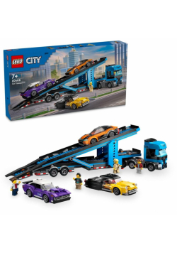 LEGO(R) CITY 60408 Laweta z samochodami sportowymi