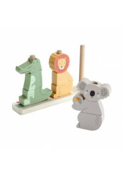 Fisher Price Drewniane zwierzątka Układaj i sortuj