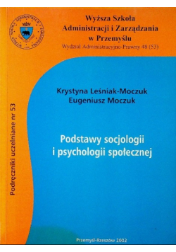 Podstawy Socjologii i Psychologii Społecznej