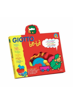 Ciastolina Giotto Bebe 3 kolory + foremki