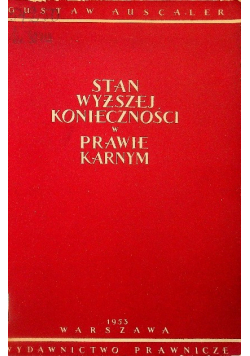 Stan wyższej konieczności w prawie karnym