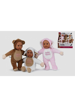 Lalka bobas My little friend 23 cm brązowy