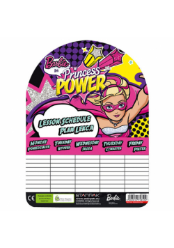 Plan lekcji Barbie Power