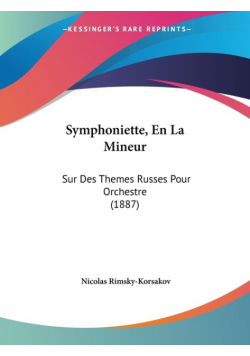 Symphoniette, En La Mineur