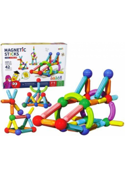 Klocki magnetyczne plastikowe