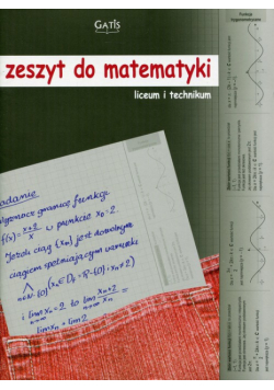 Zeszyt A4 Matematyka w kratkę 56 kartek
