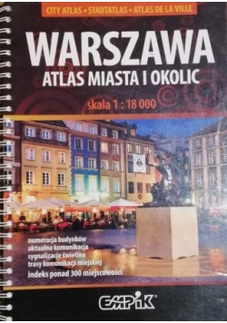 Warszawa Atlas Miast i okolic