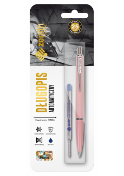 Długopis automatyczny Zenith 7 pastel blister mix kolorów