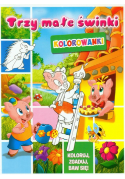 Trzy małe świnki Kolorowanki