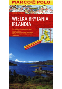 Wielka Brytania Irlandia 1:800 000 Marco Polo, MairDumont