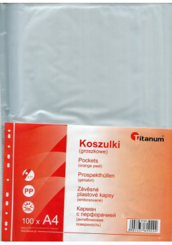 Koszulka A4 groszkowa 100 sztuk