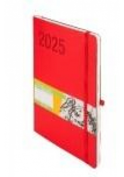 Kalendarz 2025 B5 Impresja TDW czerwony