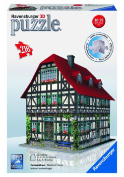 Puzzle 3D Medieval House 216